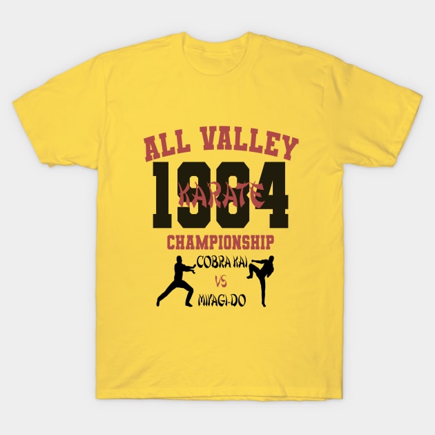 All Valley Karate T-Shirt by CreatingChaos